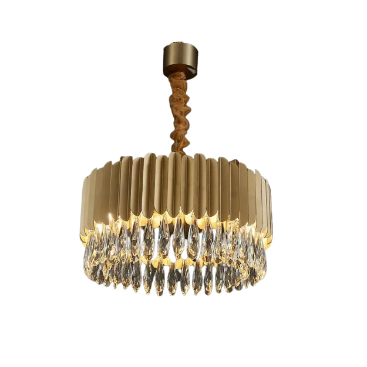 TR80283 Dan Gold  Crystal Chandelier