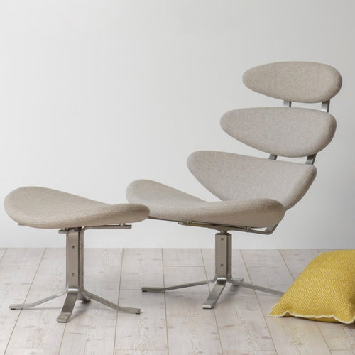 TR40014 Corona Chair and Ottoman