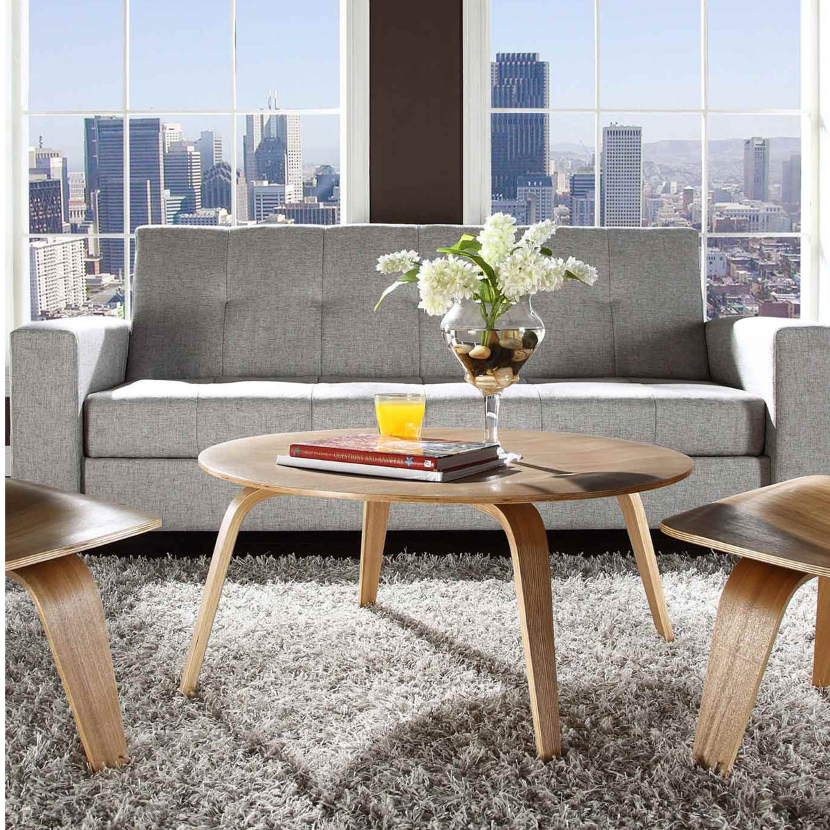 TR45005 Charles Plywood Coffee Table