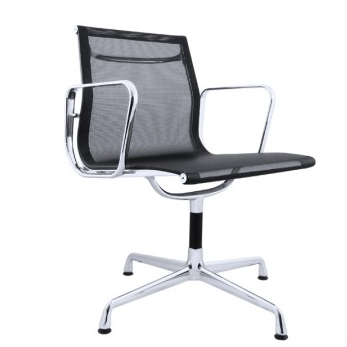 TR75009 Charles EA117 Aluminium Group Guest Low Back Office Chair