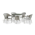 TR13013 Vivaldi 4 seater Outdoor Round Dining Synthetic Rattan Set