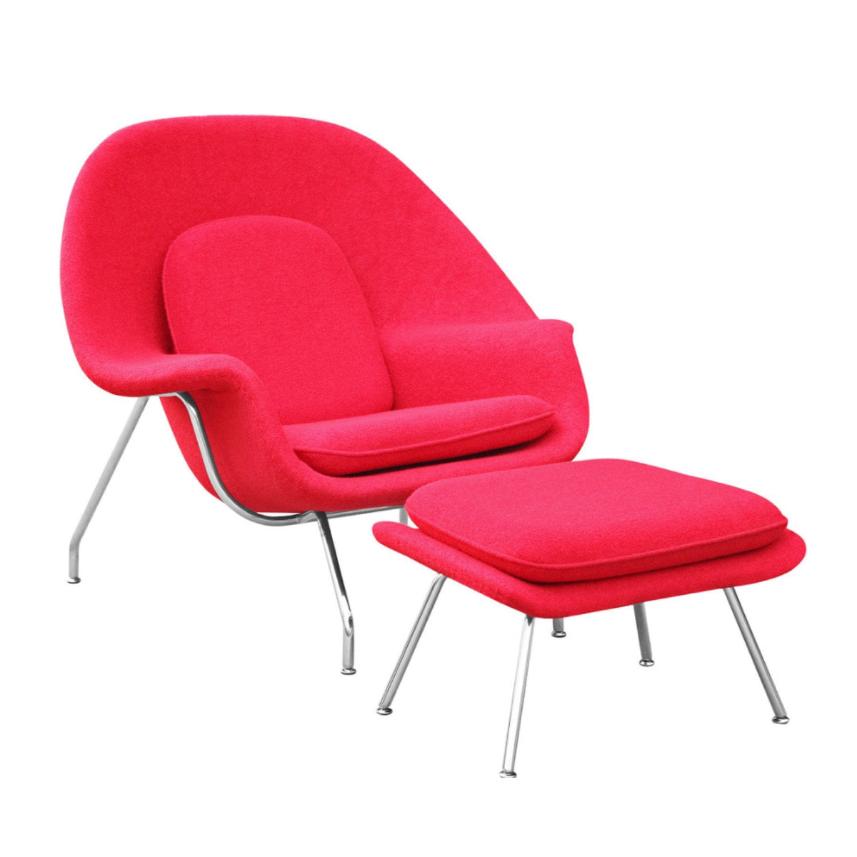TR40019 Womb Chair and Ottoman