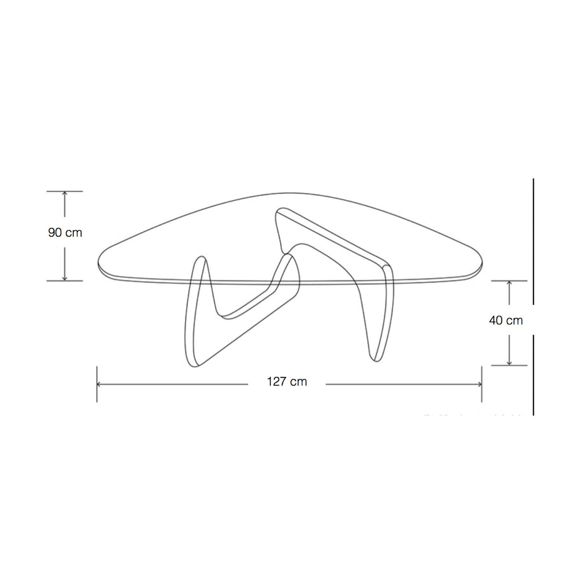 TR45013 Inogu Style Coffee Table