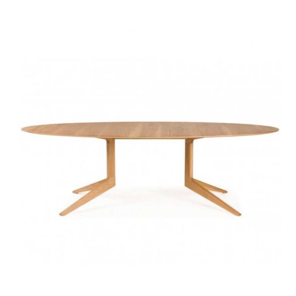 TR70021 Matthew Hilton Light Oval Style dining table