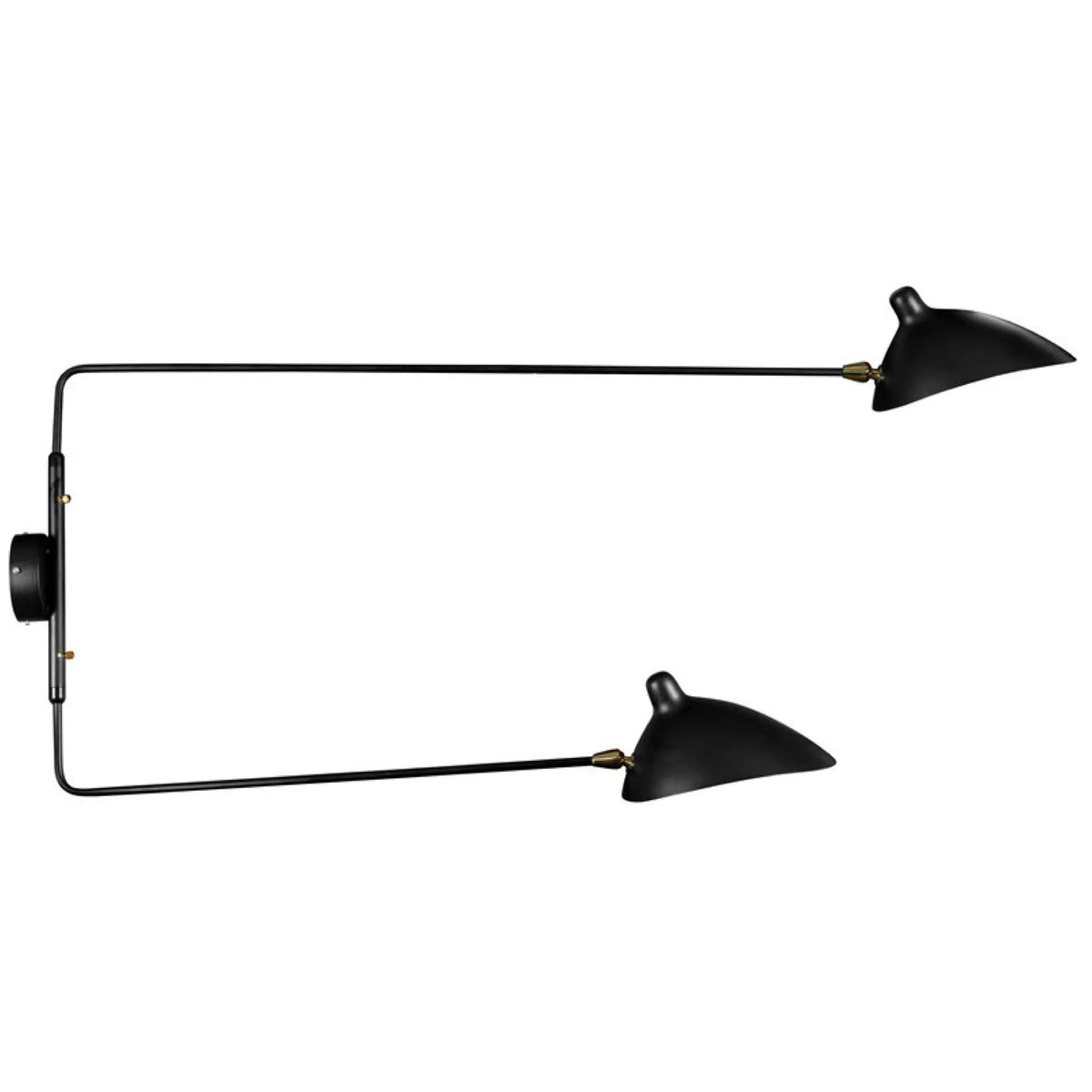 TR80049W S-Mouille Style Wall Lamp