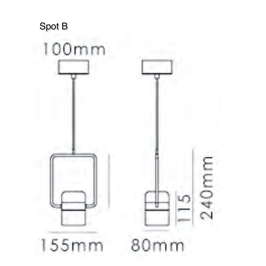 TR80064 LING Linear Suspension Style Lamp