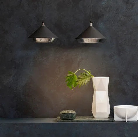 TR80155P Bert Frank Shear Style Pendant Lamps