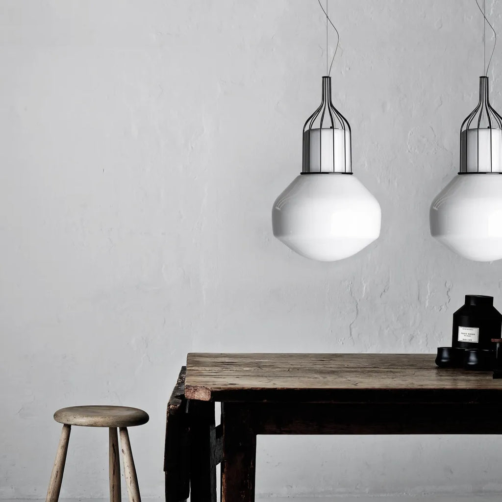 TR80172P Aerostat Cage Style Pendant Lamps