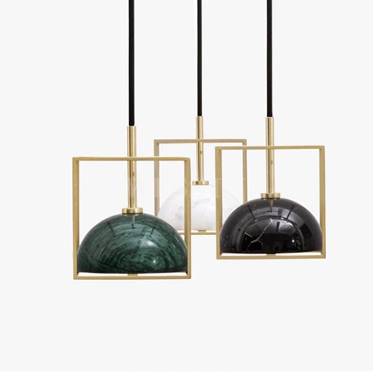 TR80206 Konni Geometric Marble Pendant Lamps
