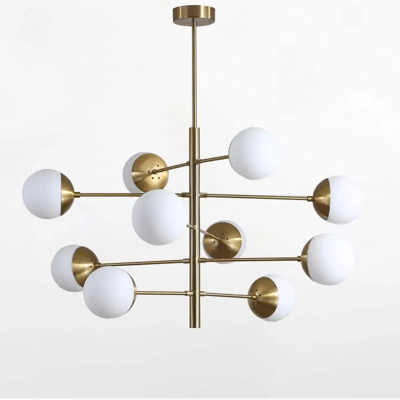 TR80230P Heermaen Grand Ball Stick Style Chandelier