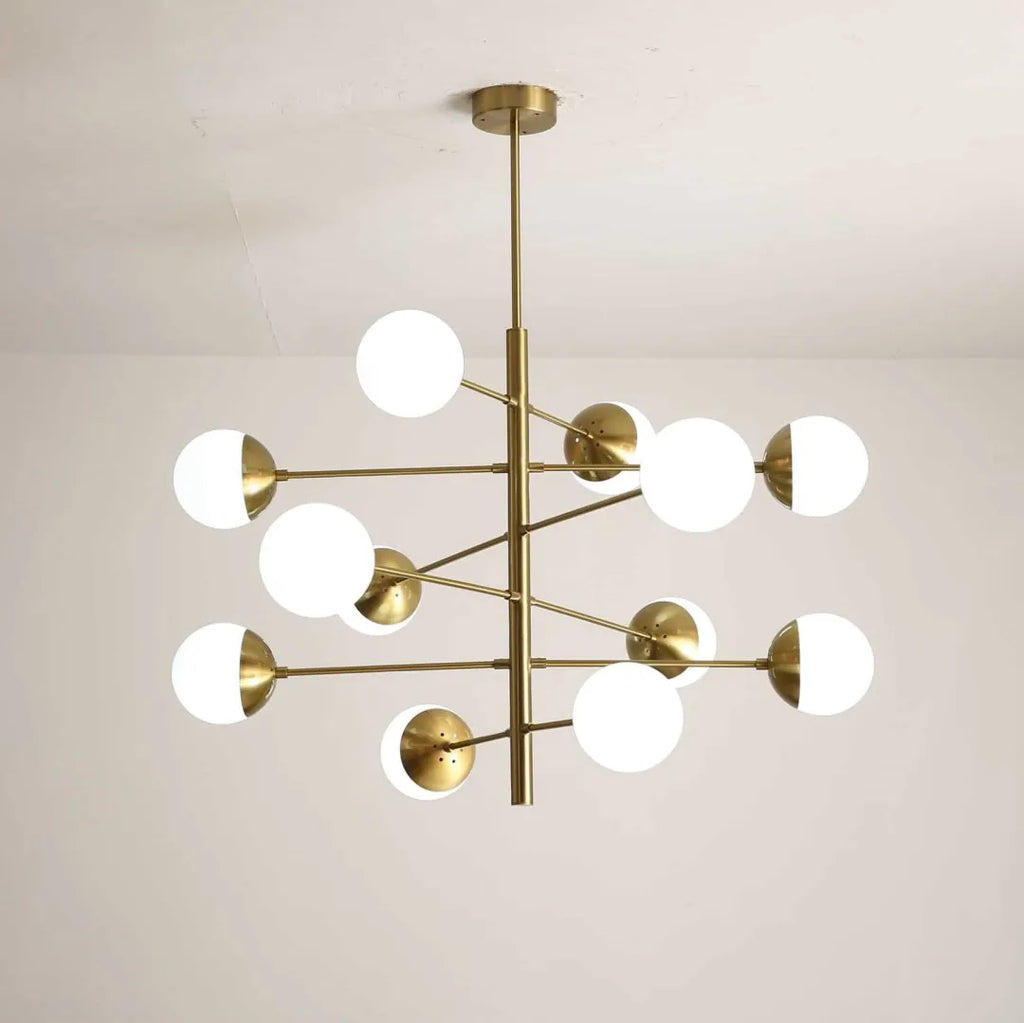 TR80230P Heermaen Grand Ball Stick Style Chandelier