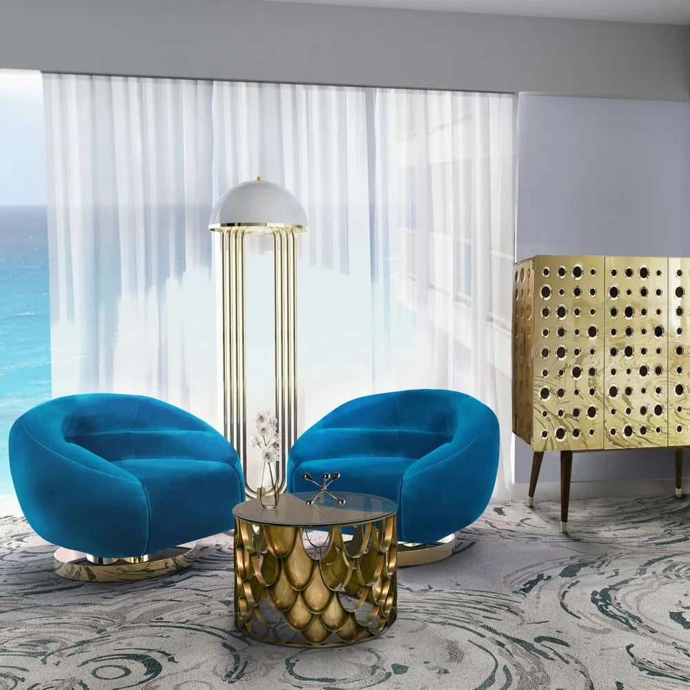 TR80234F Turner style Floor Lamps