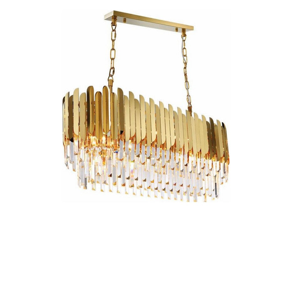 TR80283 Dan Gold  Crystal Chandelier