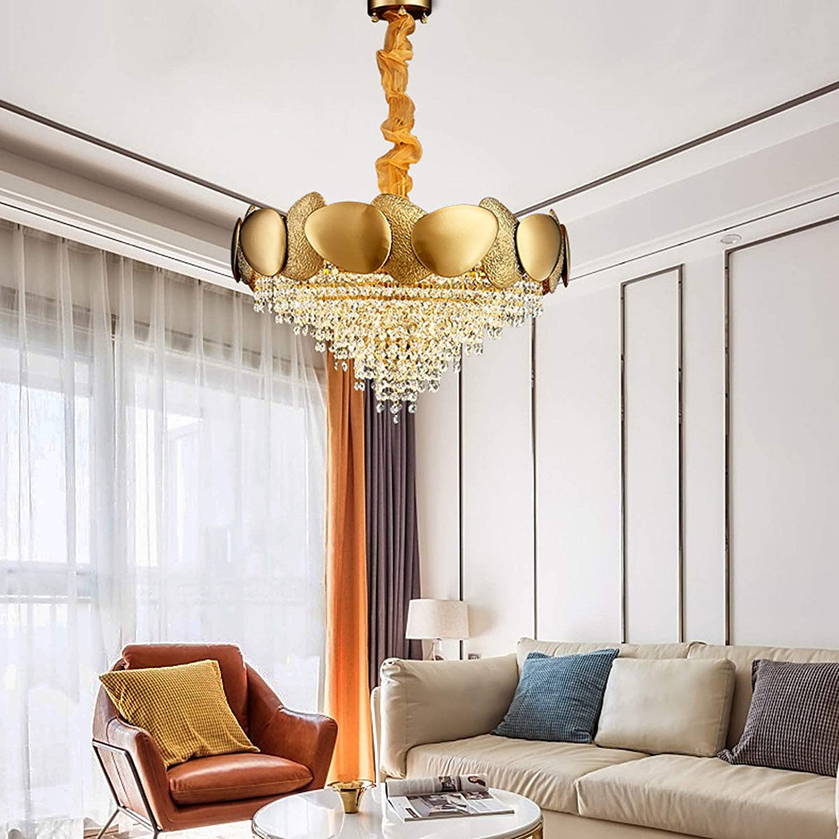 TR80284 Galileo Crystal Chandelier