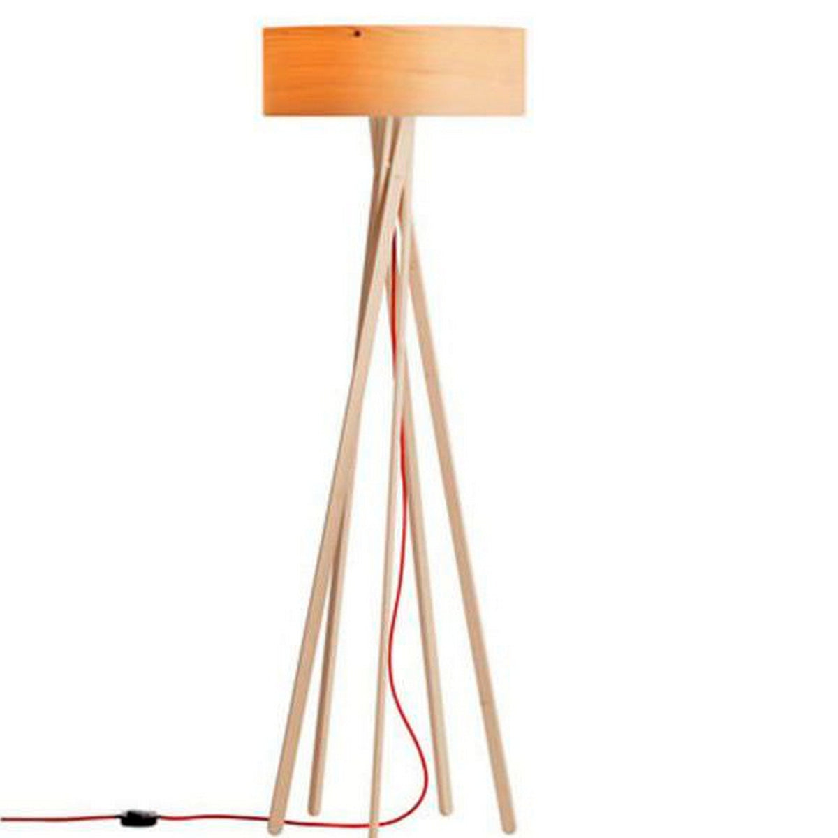 TR82001 Multi-leg Nordic Style Wooden Floor Lamp