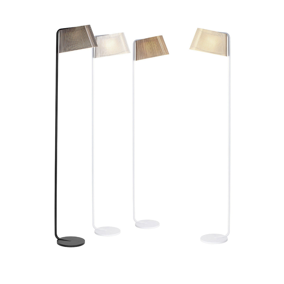 TR82003 Wooden Scandinavian Oasis wooden floor lamp