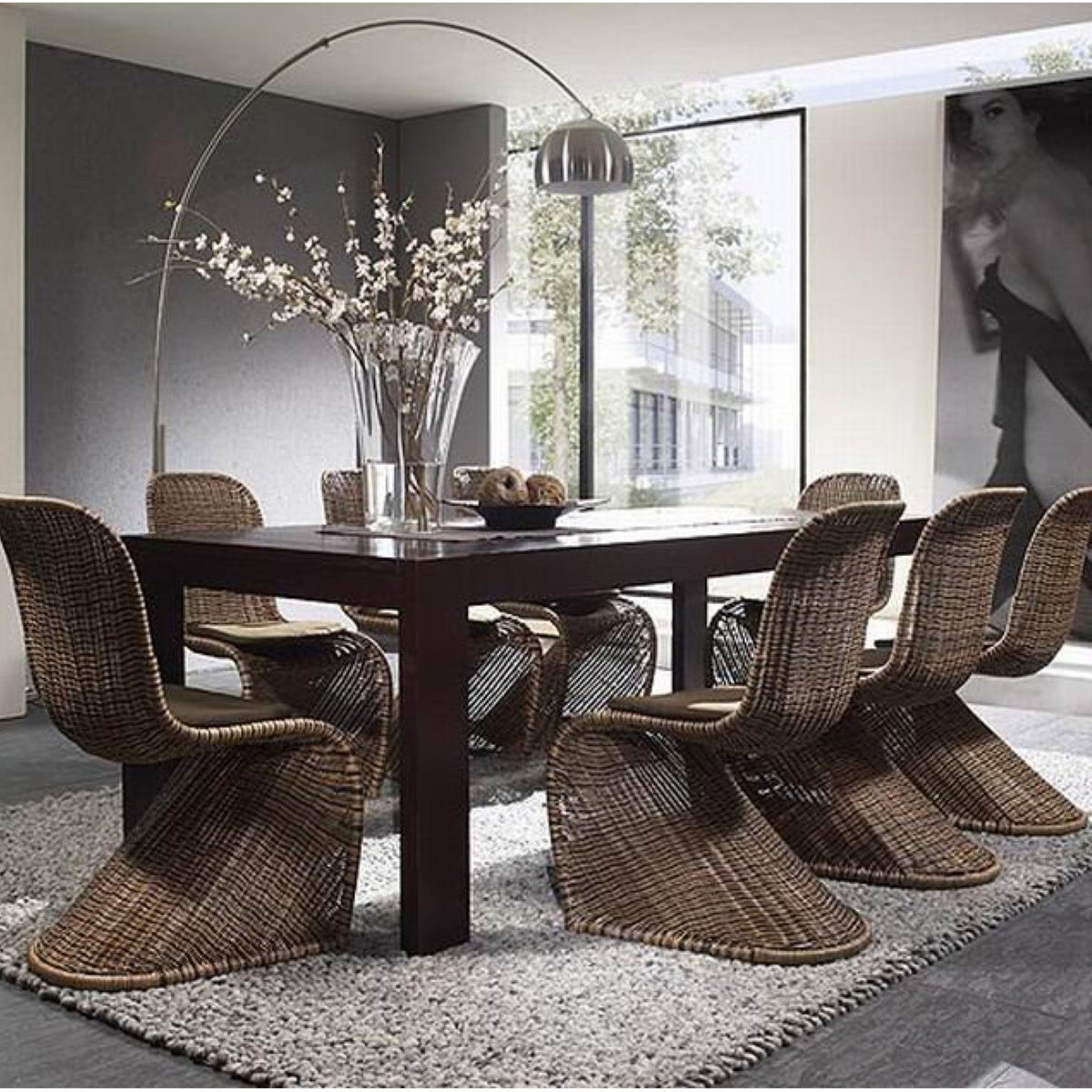 TR82006 Arco style floor lamp