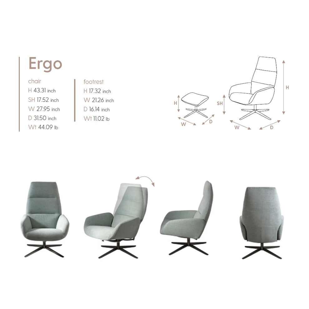 TRK10002 KEBE® Ergo  Lounge Chair