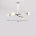 TR80230P Heermaen Grand Ball Stick Style Chandelier