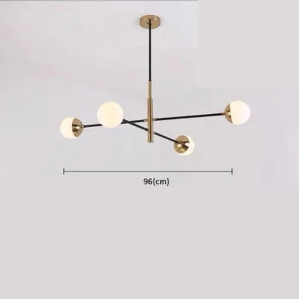 TR80230P Heermaen Grand Ball Stick Style Chandelier