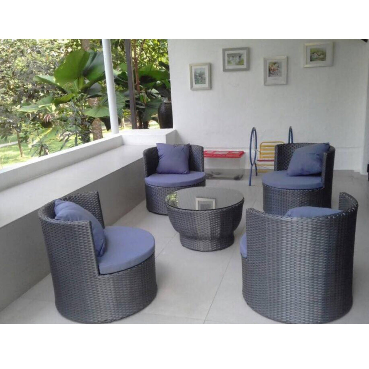 TR10006 4 Seater BOTTLE Outdoor Set